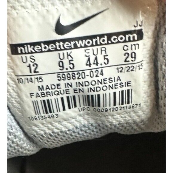 Nike Air Max 1 Essential Wolf Gray Blue White 599820-024 Sz 12 - Picture 14 of 14